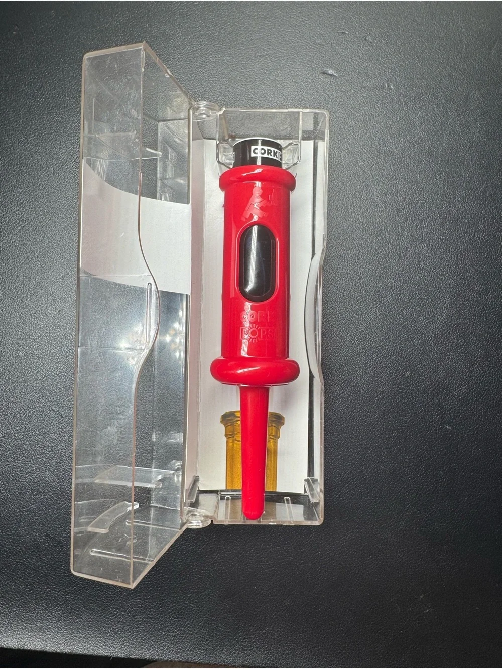 Cork Pops Wine Bottle Opener Pressurized Cork Remover